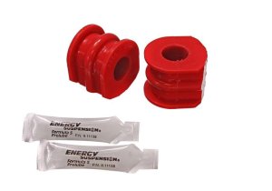 Infiniti G35 Sway Bar Bushings - Rear - Energy Suspension - Performance Polyurethane 21mm - Red - `03-`07